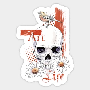 art life Sticker